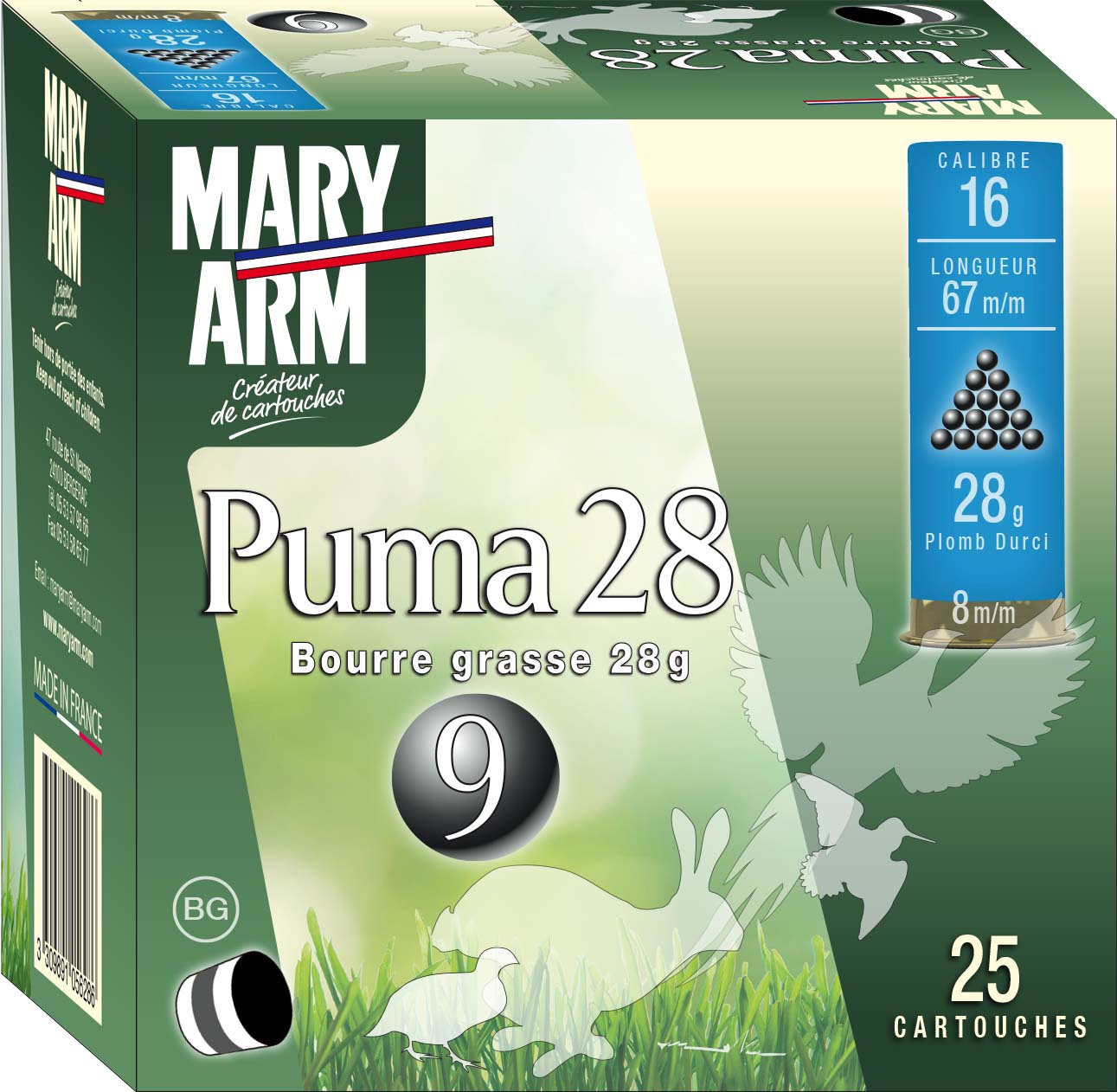 MARY ARM PUMA 28gr CAL.16